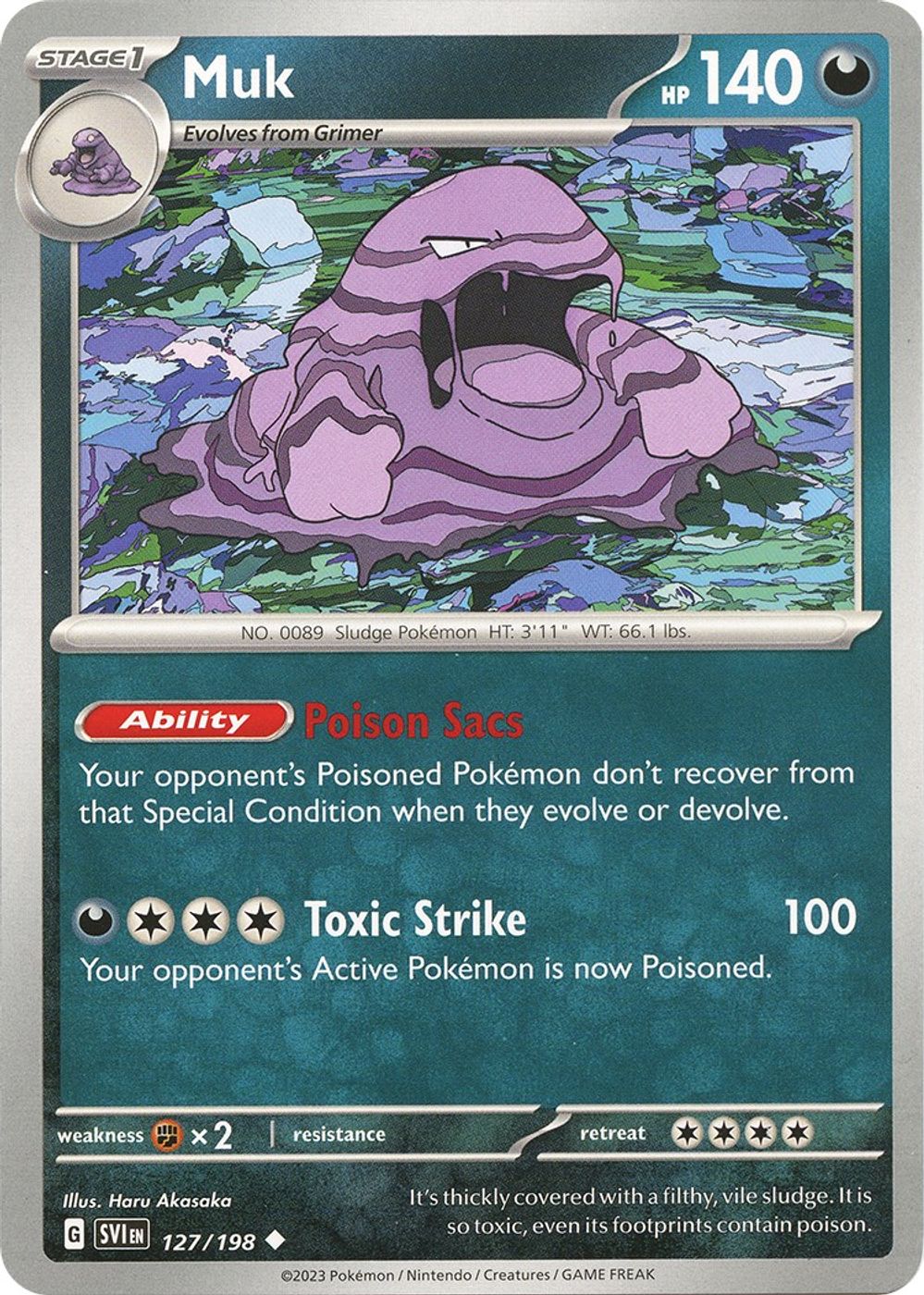 Muk — SV01: Scarlet & Violet Base Set