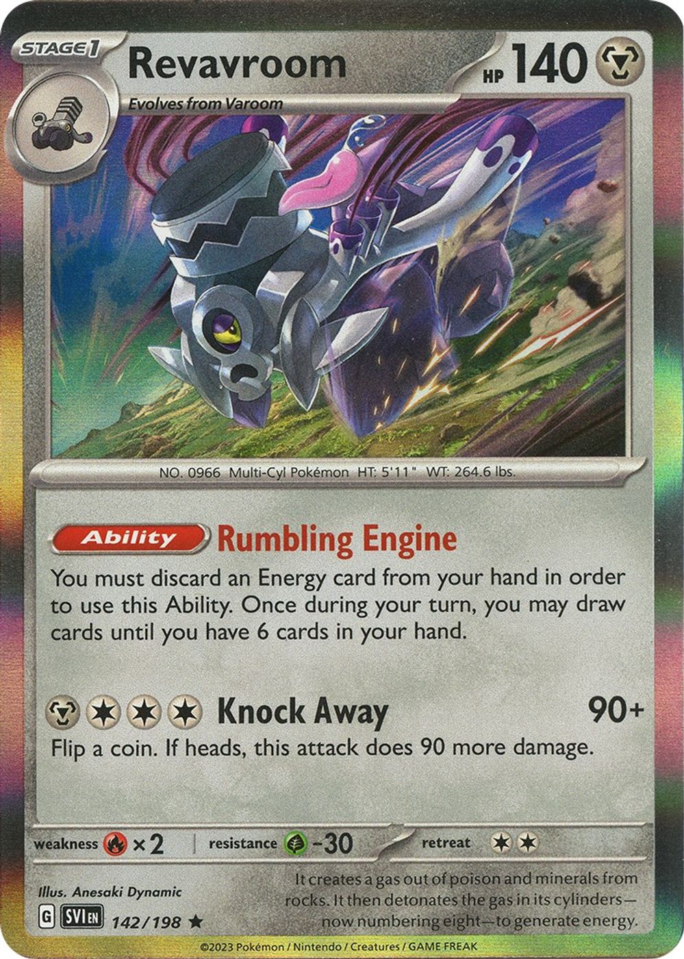 Revavroom — SV01: Scarlet & Violet Base Set