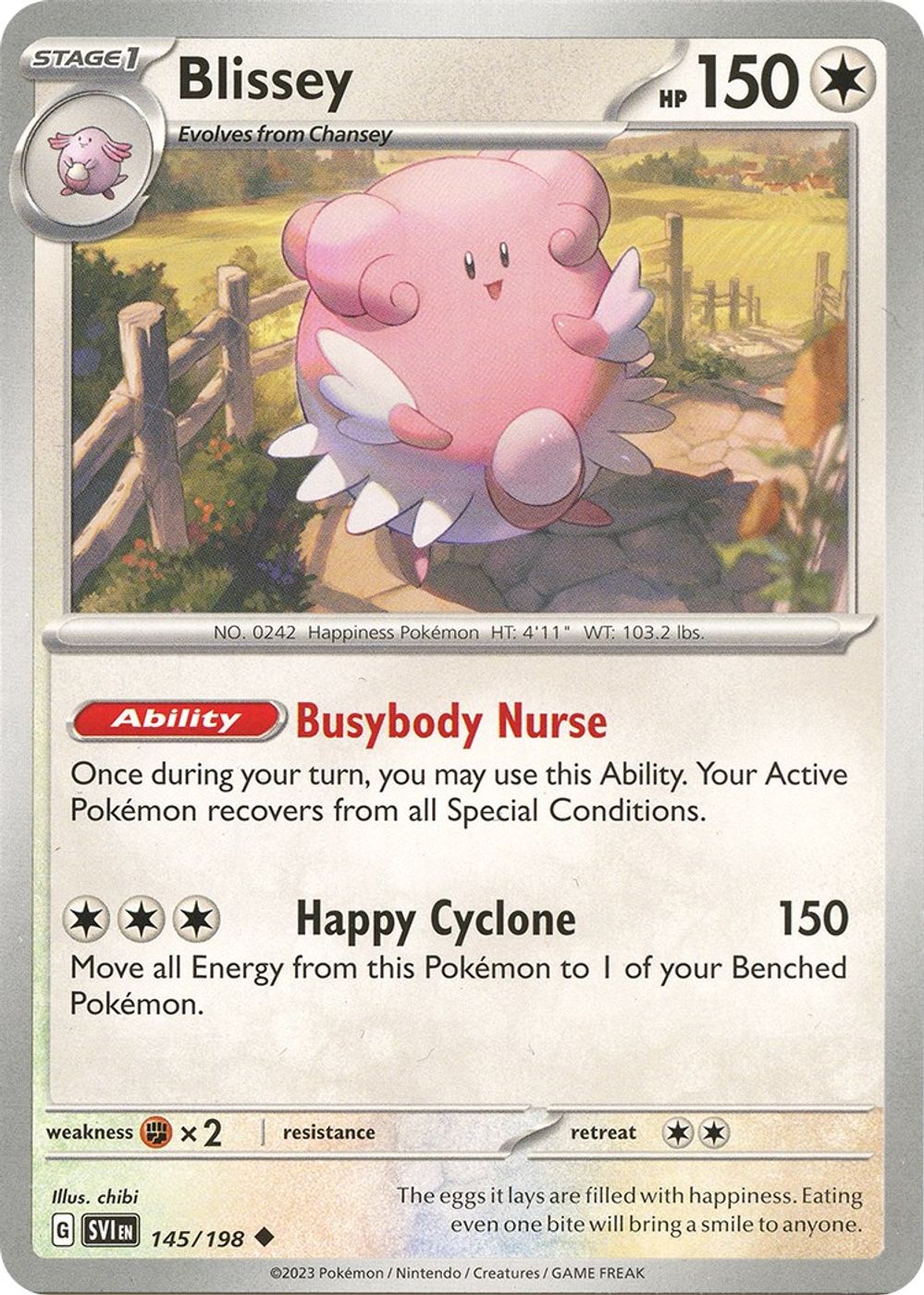 Blissey — SV01: Scarlet & Violet Base Set