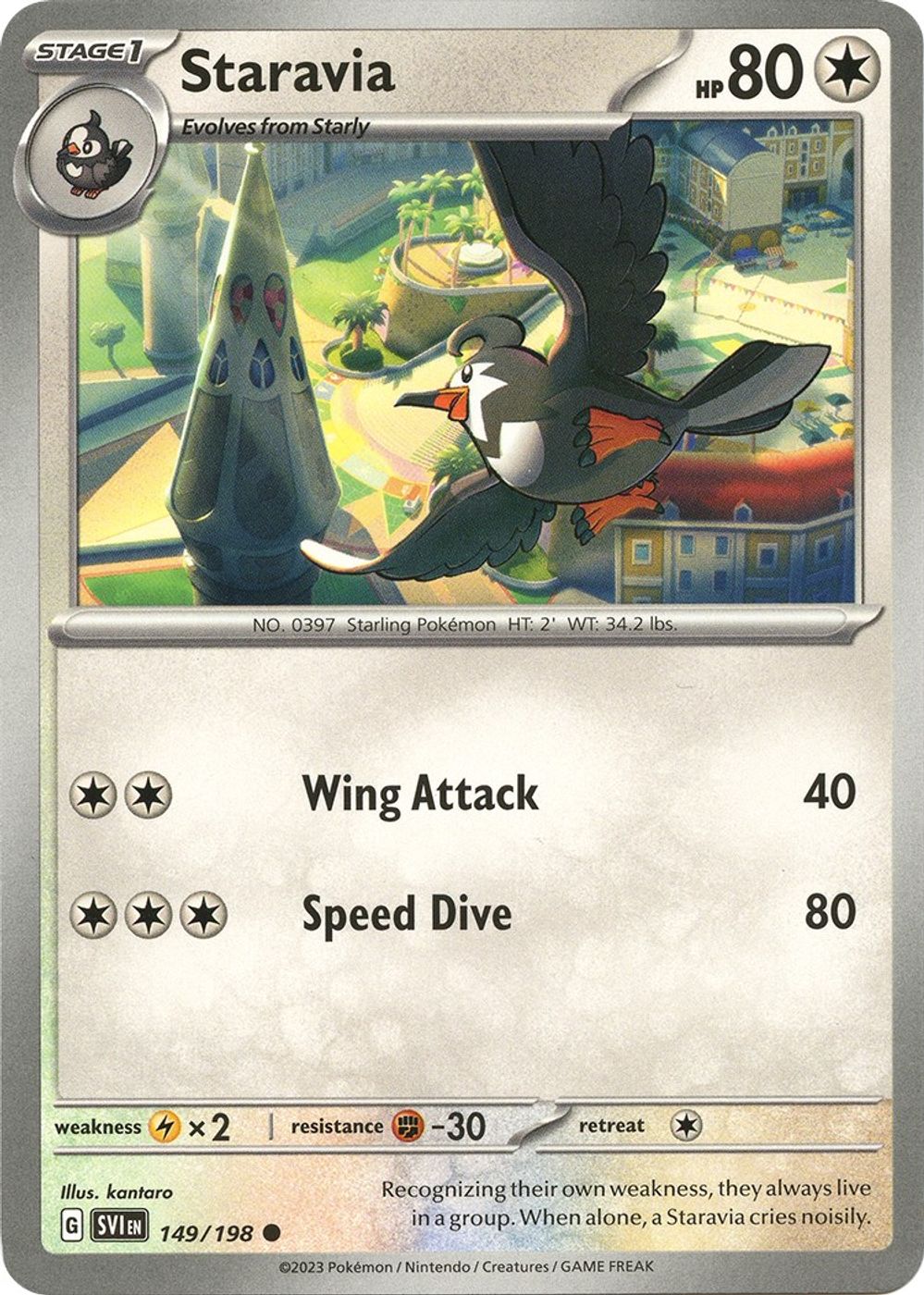 Staravia — SV01: Scarlet & Violet Base Set