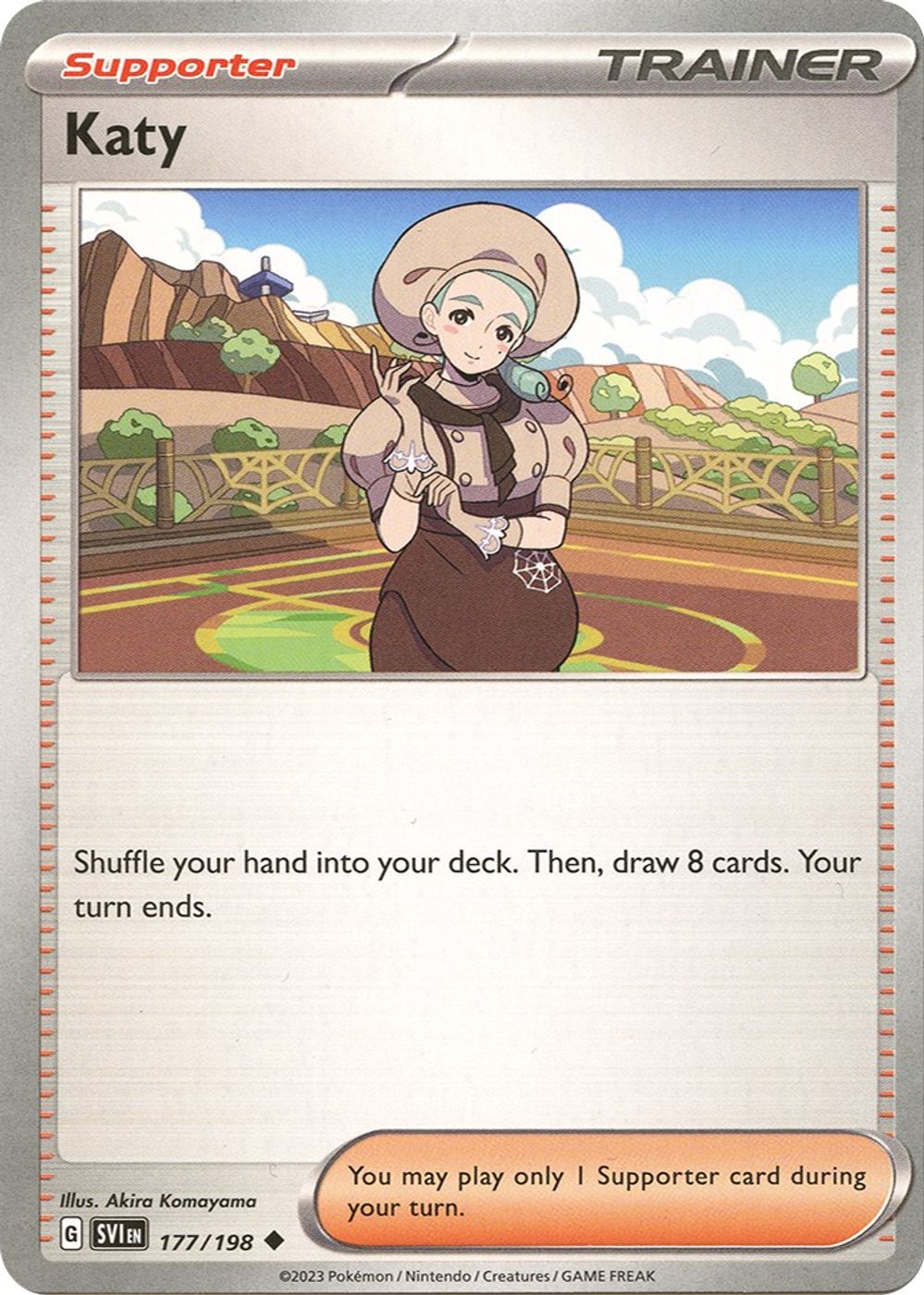 Katy - 177/198 — SV01: Scarlet & Violet Base Set