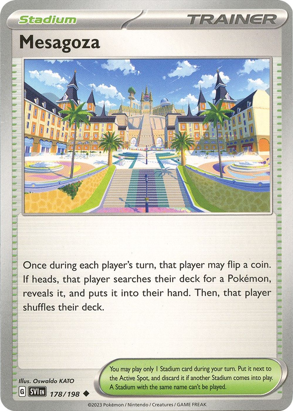 Mesagoza - 178/198 — SV01: Scarlet & Violet Base Set