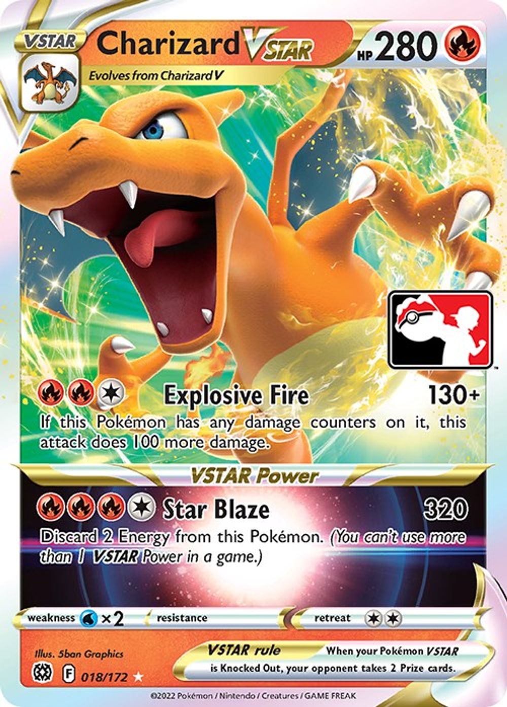 Charizard VSTAR — Prize Pack Series Cards