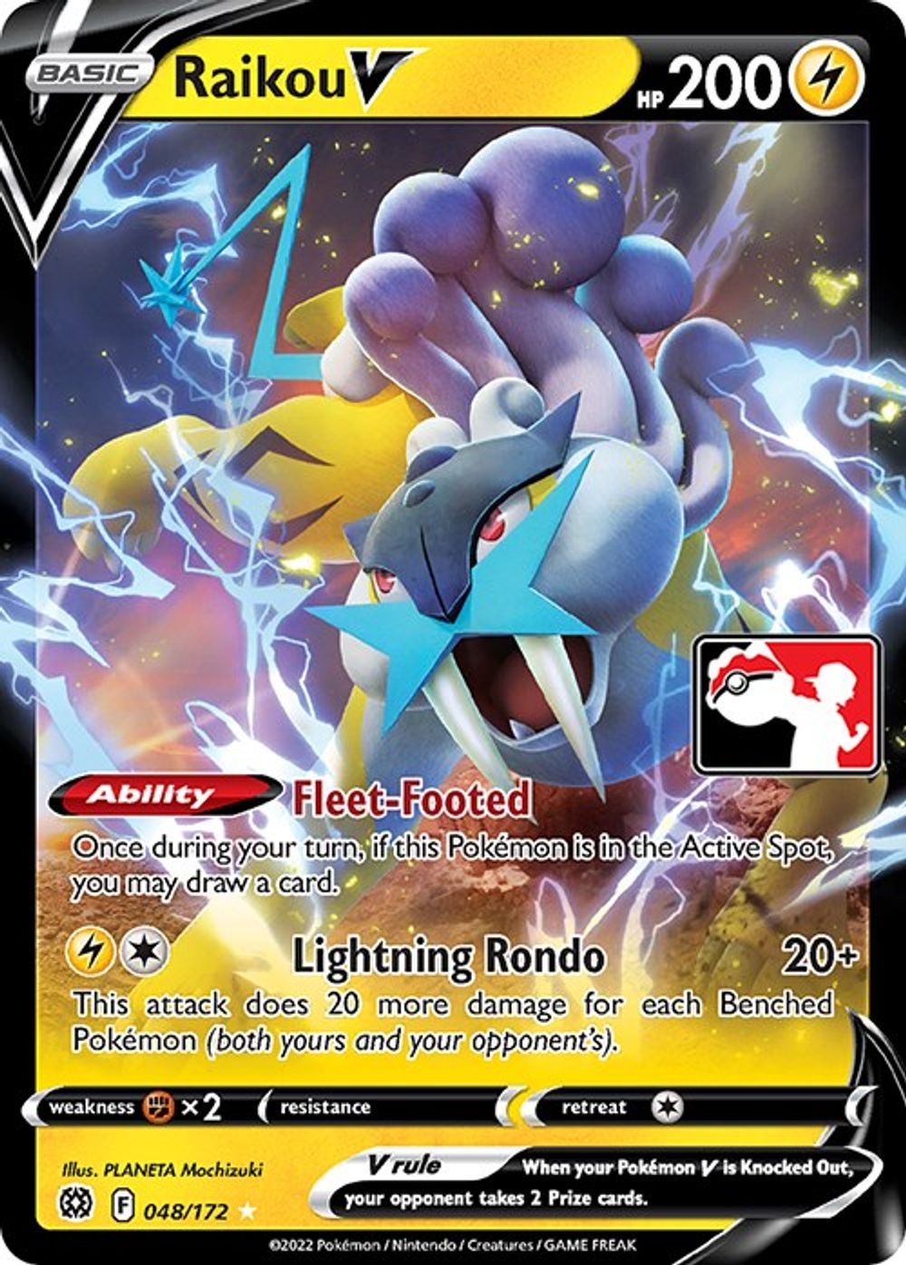 Raikou V — Prize Pack Series Cards