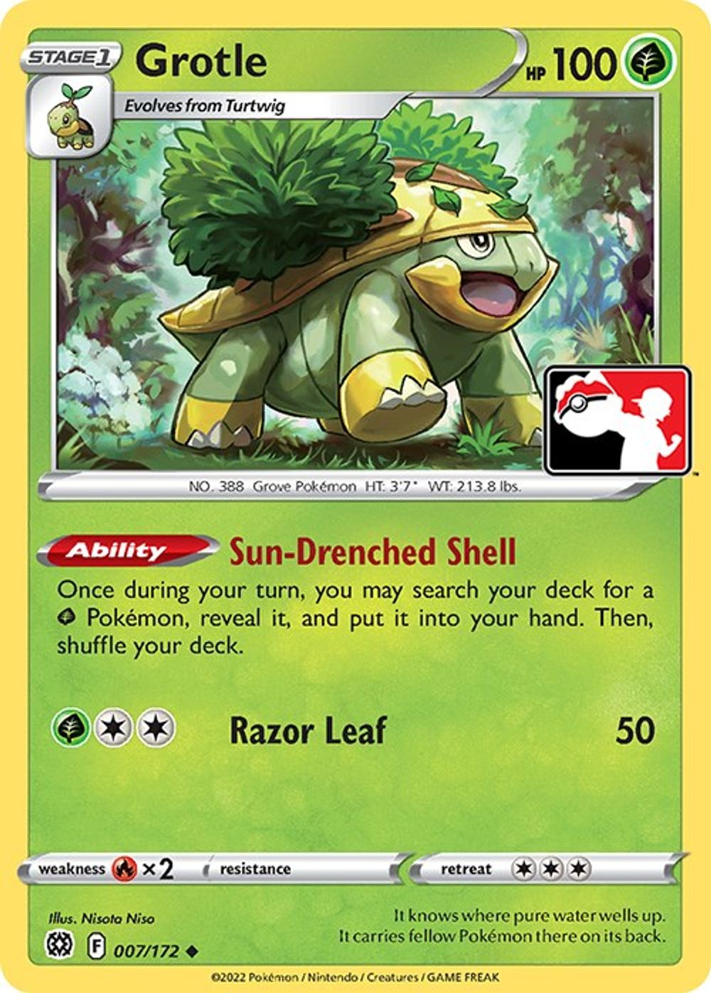 Grotle — Prize Pack Series Cards