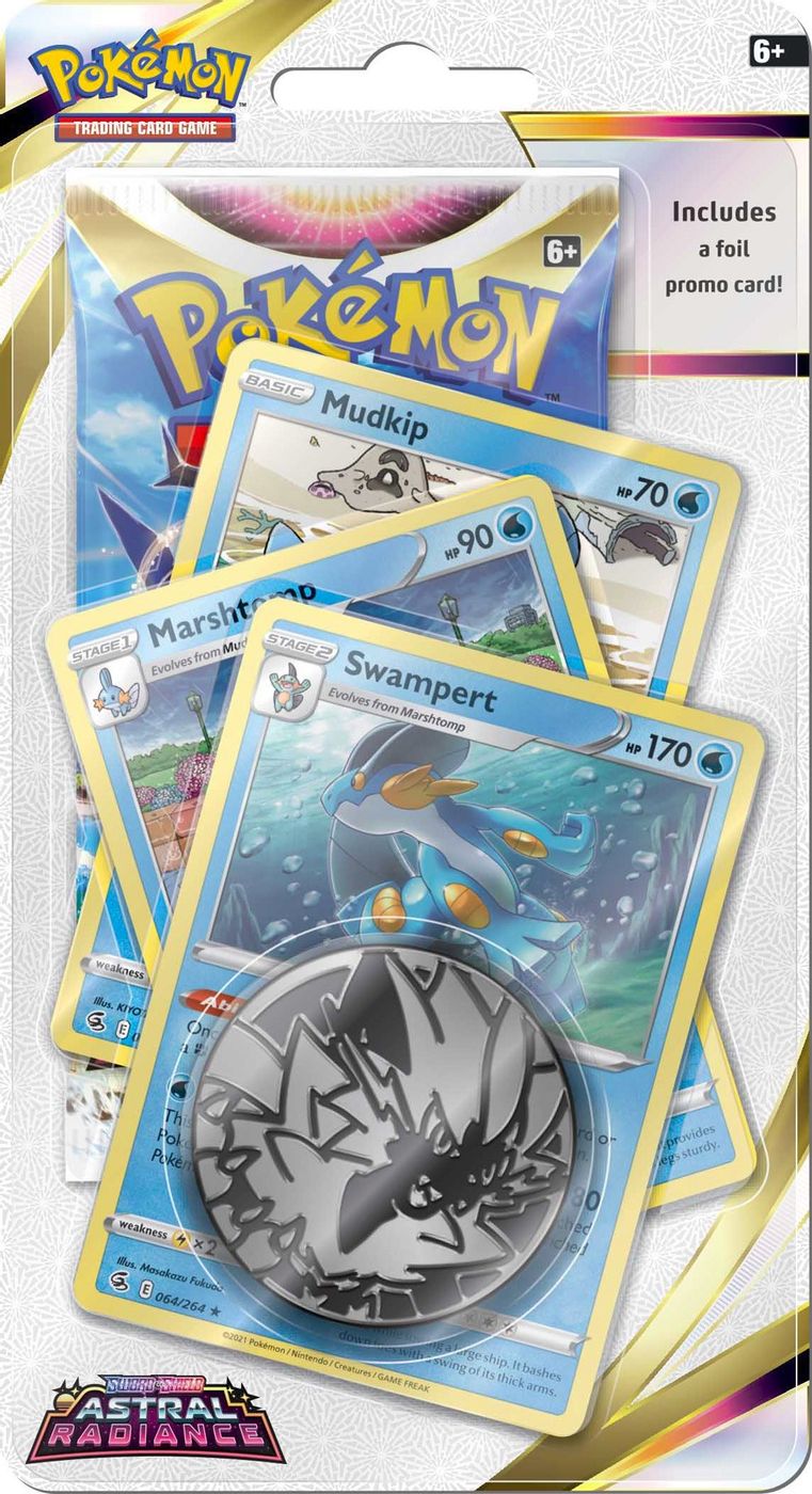 Astral Radiance Premium Checklane Blister [Swampert] — SWSH10: Astral Radiance