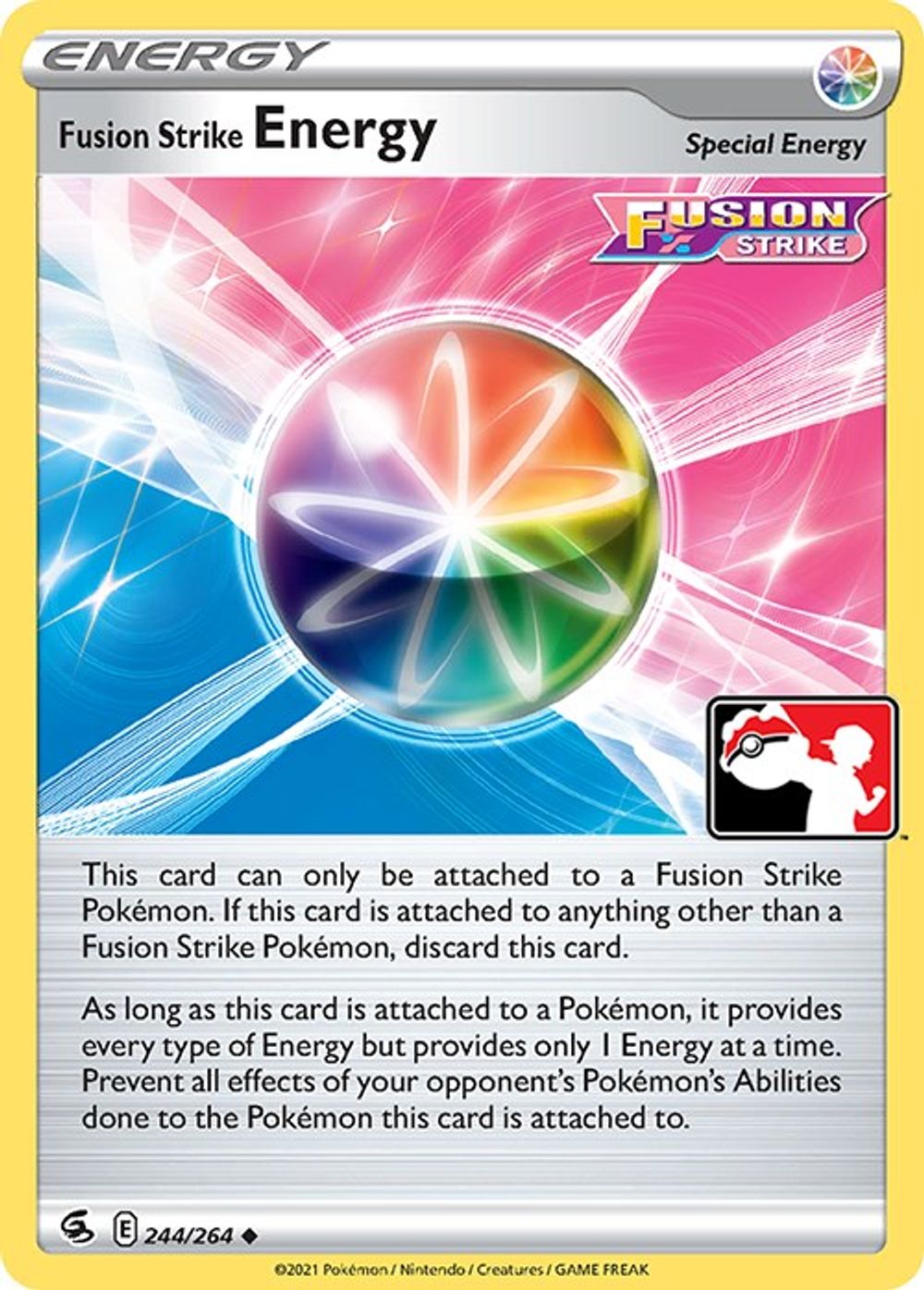 Fusion Strike Energy — Prize Pack Series Cards