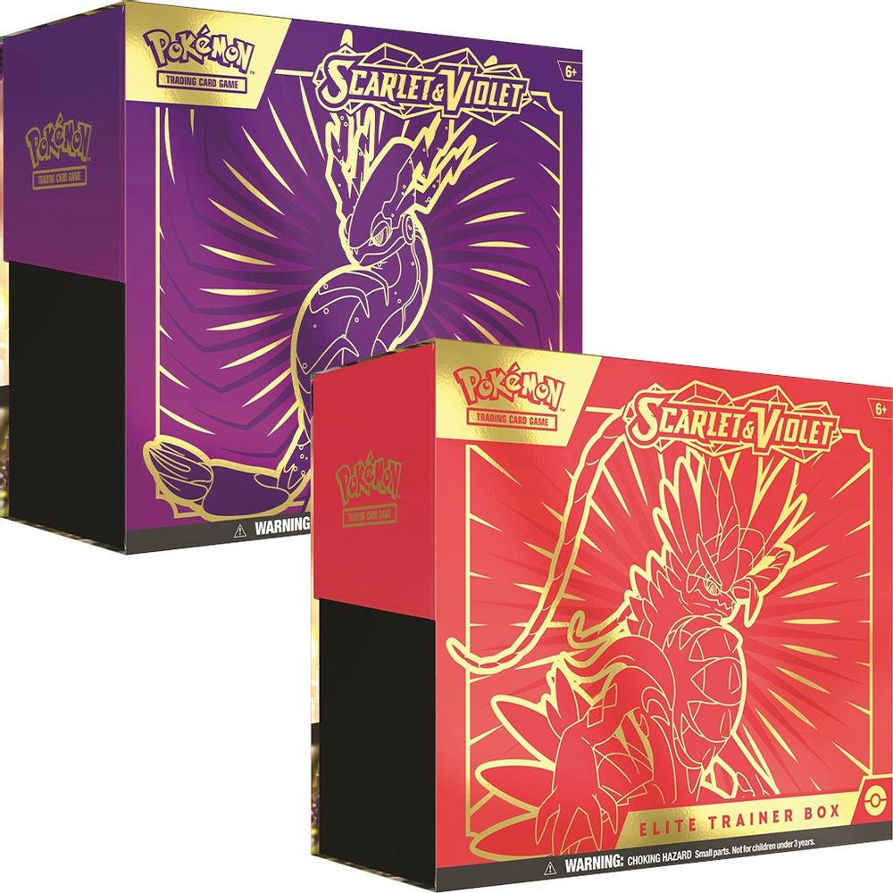 Scarlet & Violet Elite Trainer Boxes [Set of 2] — SV01: Scarlet & Violet Base Set