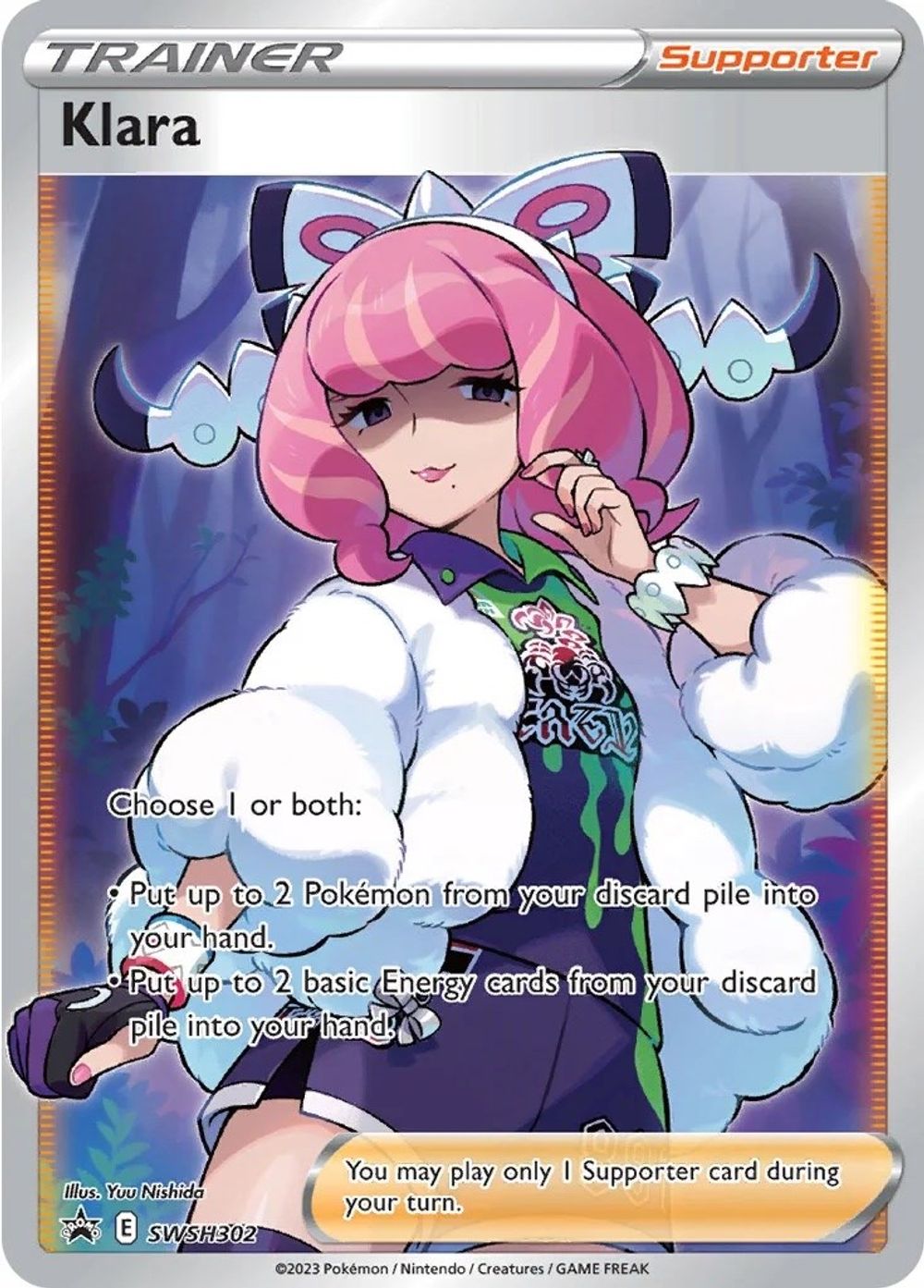 Klara (Full Art) — SWSH: Sword & Shield Promo Cards