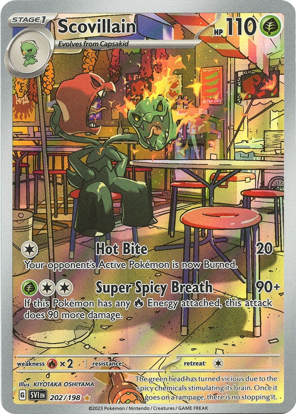 Scovillain - 202/198 — SV01: Scarlet & Violet Base Set