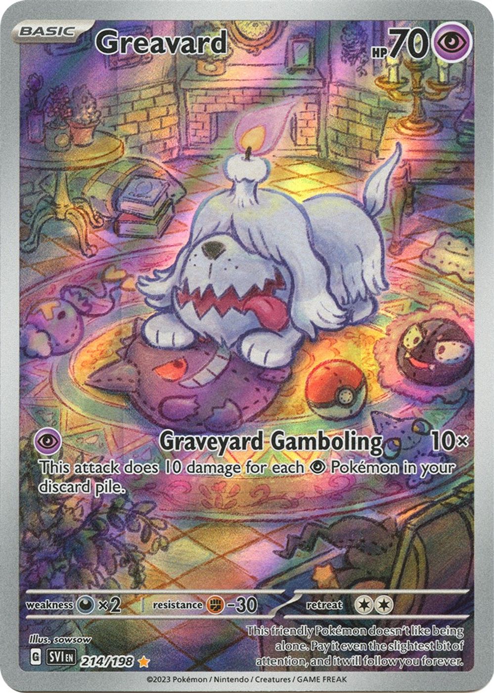 Greavard - 214/198 — SV01: Scarlet & Violet Base Set