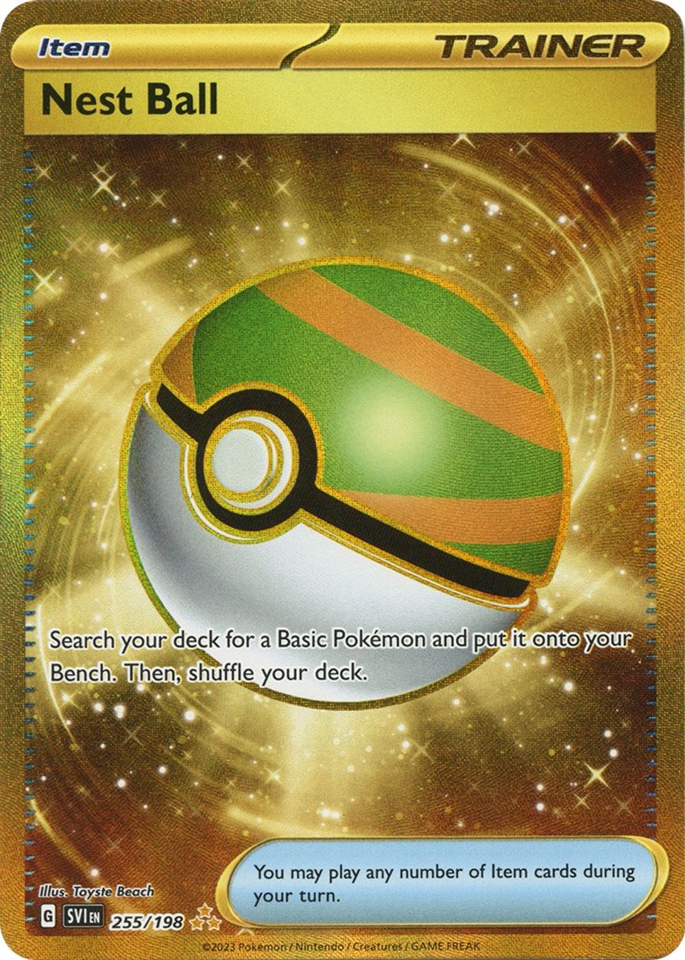 Nest Ball - 255/198 — SV01: Scarlet & Violet Base Set
