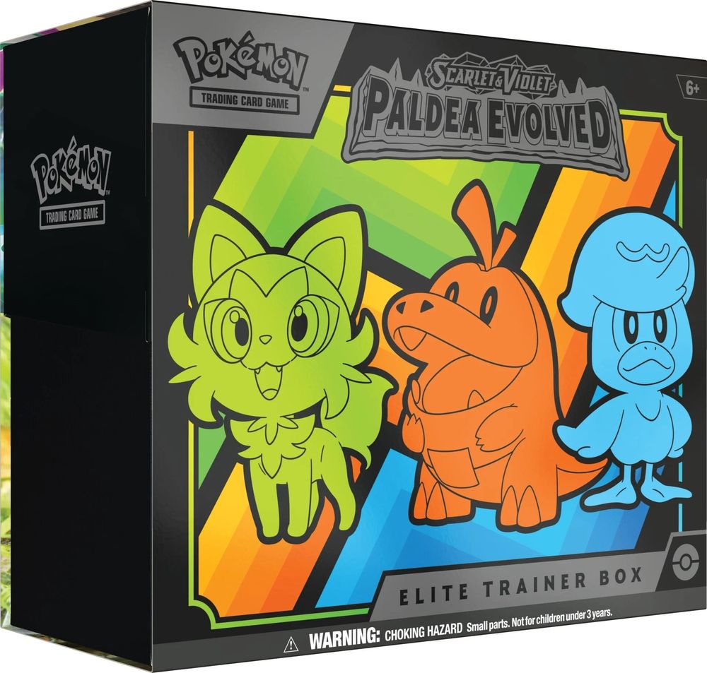 Paldea Evolved Elite Trainer Box — SV02: Paldea Evolved