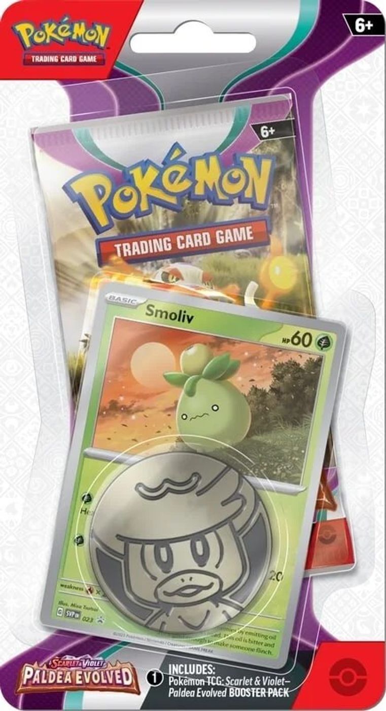 Paldea Evolved Single Pack Blister [Smoliv] — SV02: Paldea Evolved