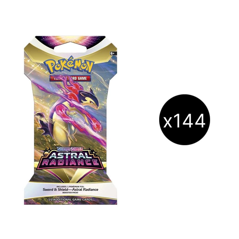 Astral Radiance Sleeved Booster Pack Case — SWSH10: Astral Radiance