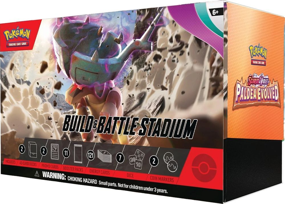 Paldea Evolved Build & Battle Stadium — SV02: Paldea Evolved