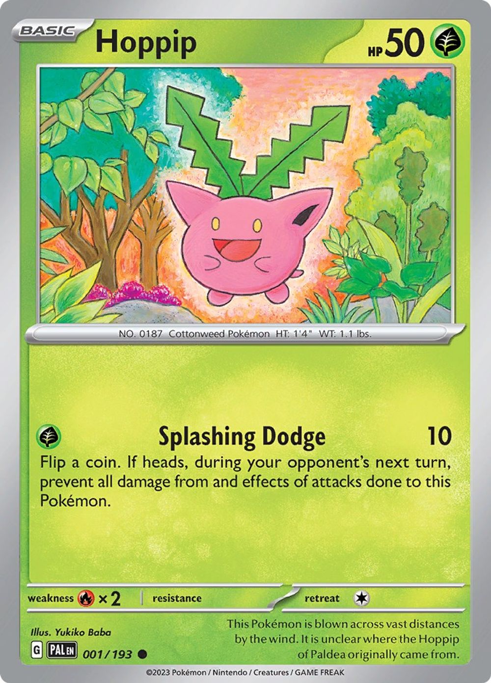 Hoppip — SV02: Paldea Evolved