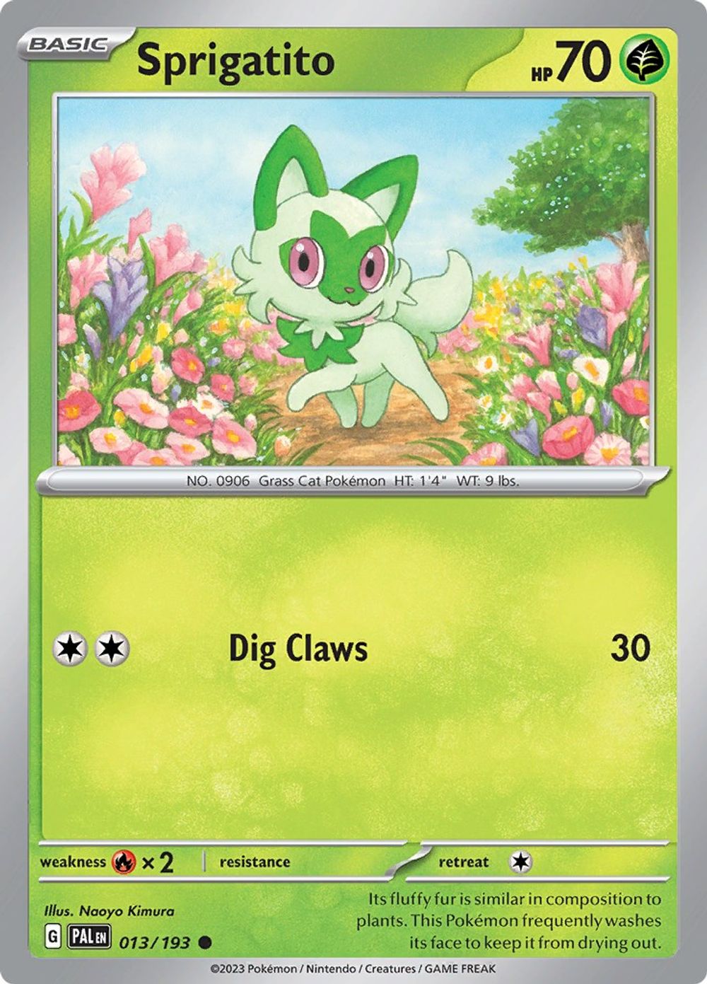 Sprigatito - 013/193 — SV02: Paldea Evolved