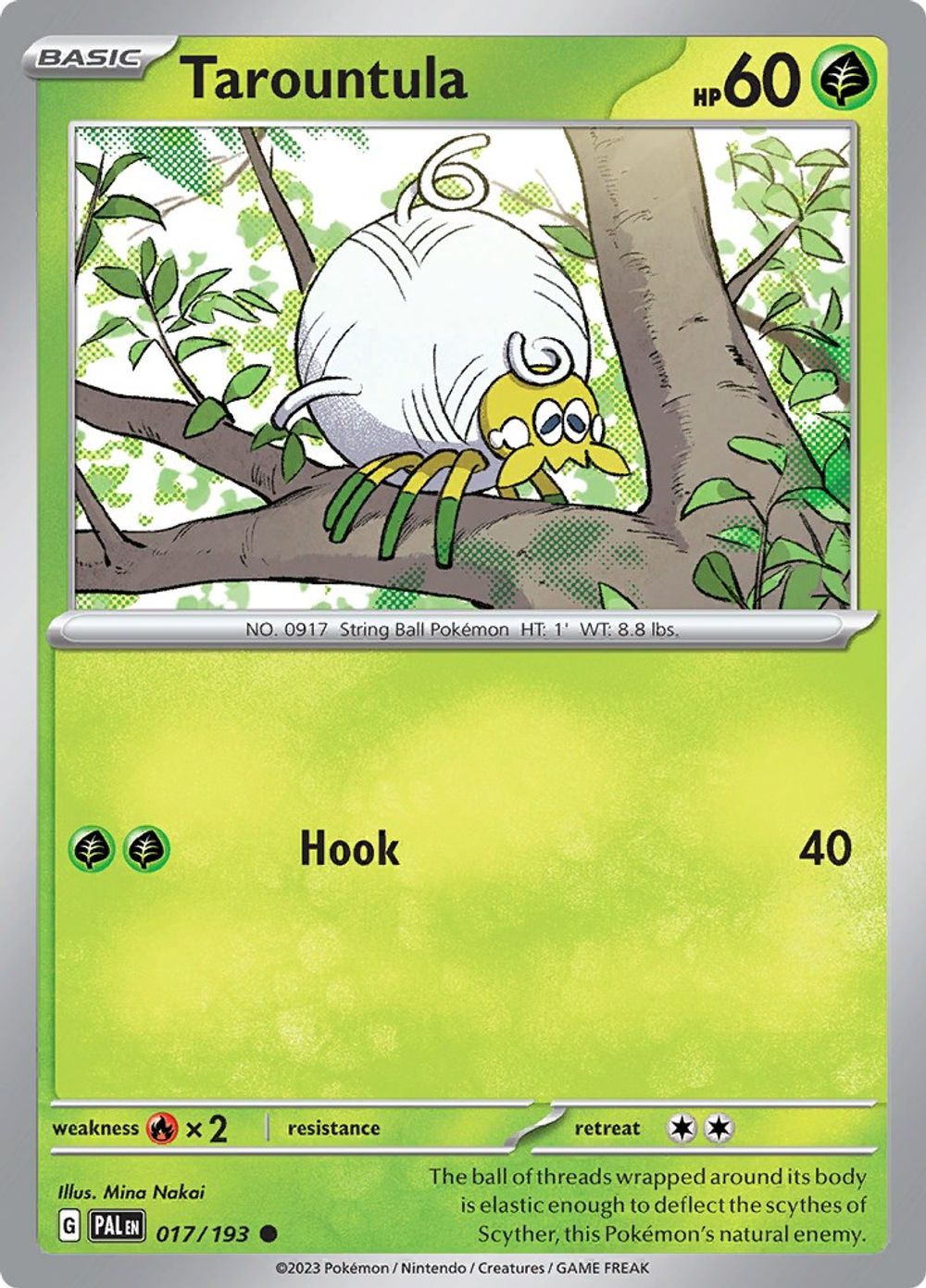 Tarountula - 017/193 — SV02: Paldea Evolved