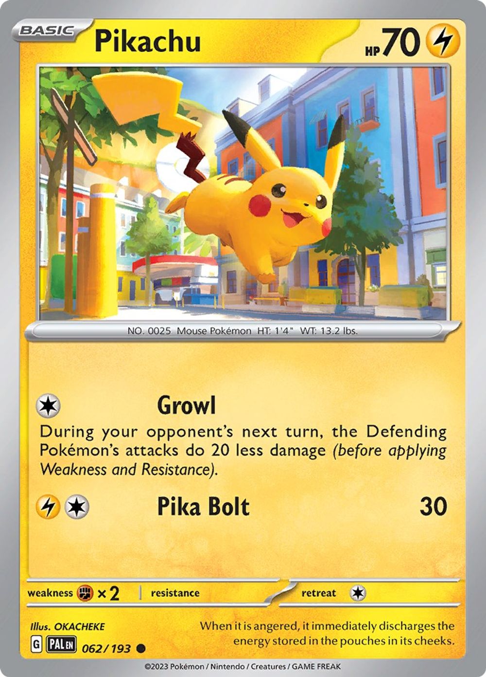 Pikachu — SV02: Paldea Evolved