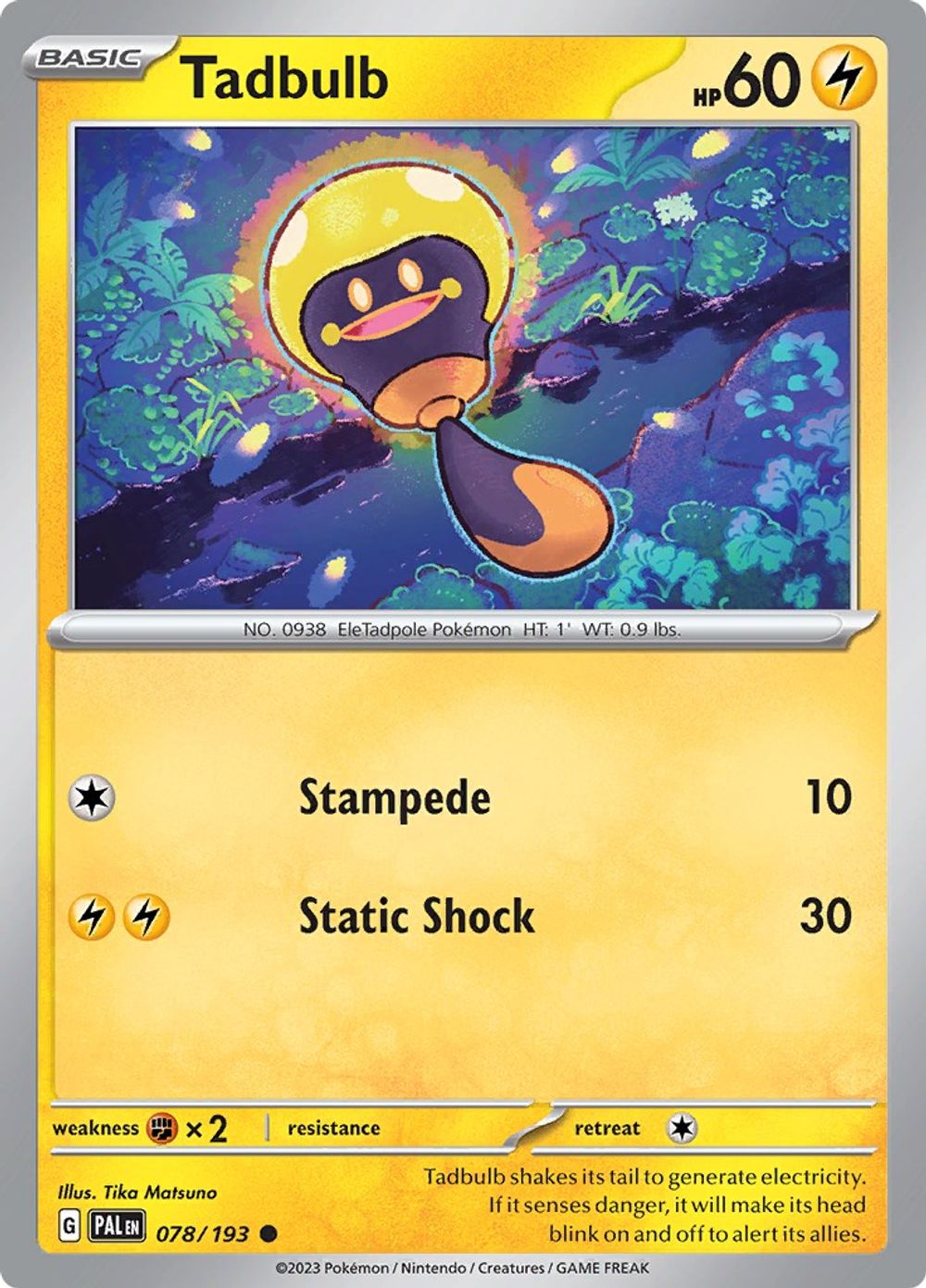 Tadbulb - 078/193 — SV02: Paldea Evolved
