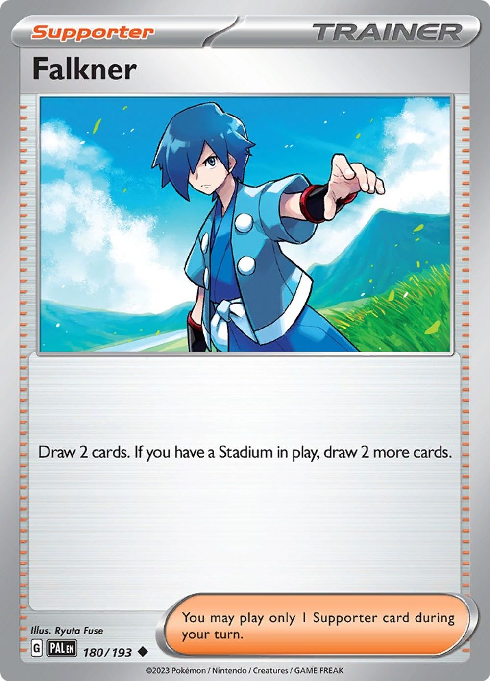 Falkner - 180/193 — SV02: Paldea Evolved