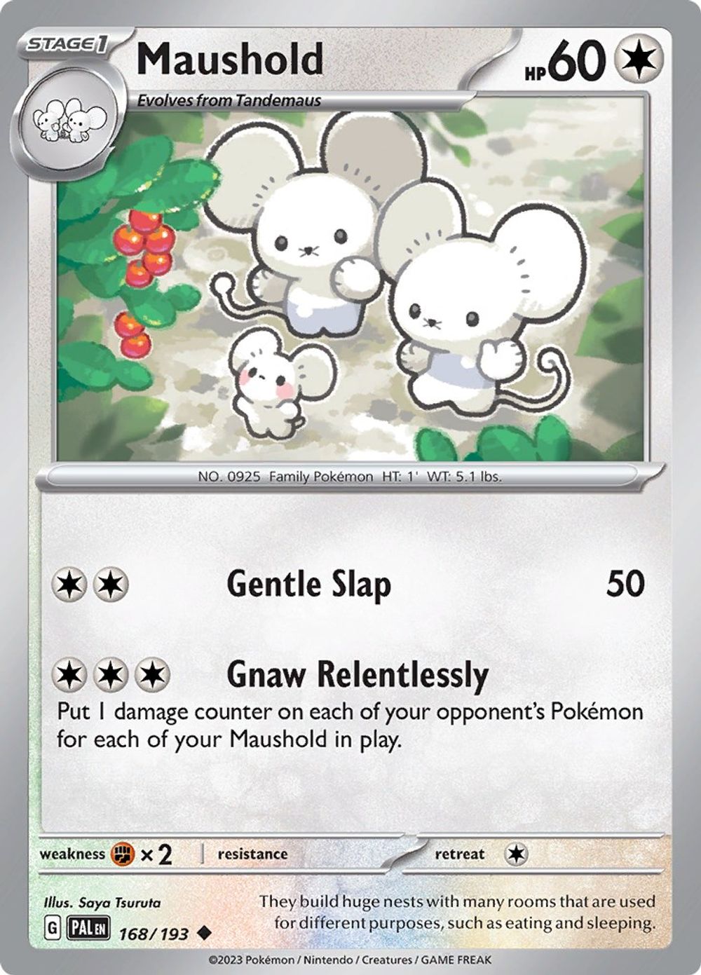 Maushold — SV02: Paldea Evolved