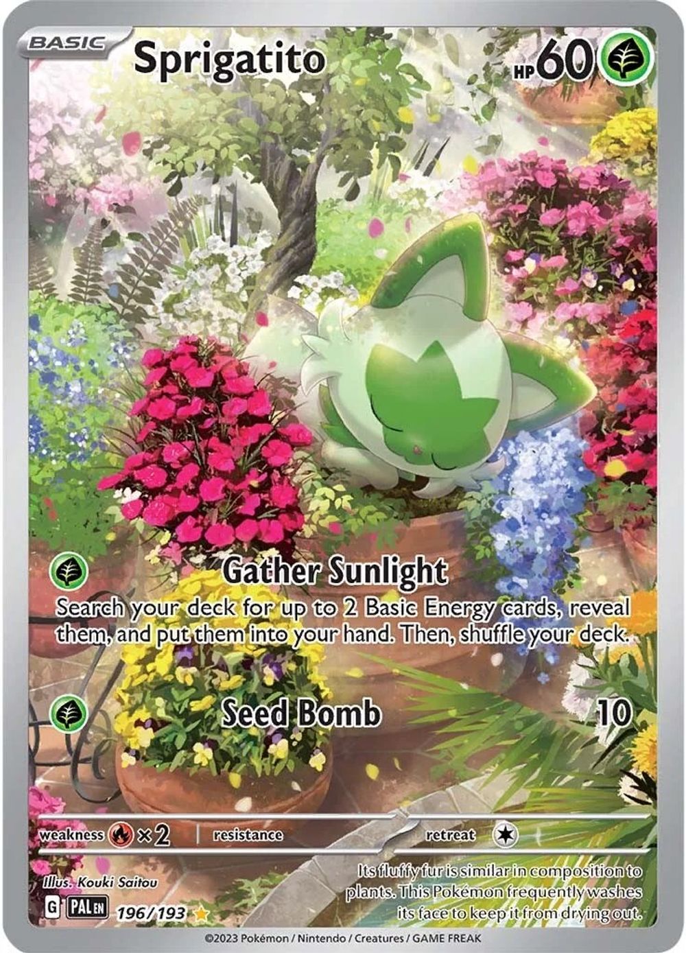 Sprigatito - 196/193 — SV02: Paldea Evolved