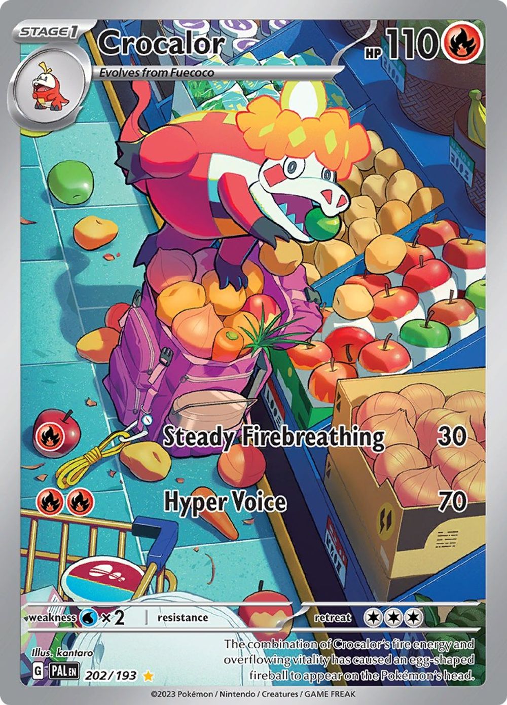 Crocalor - 202/193 — SV02: Paldea Evolved
