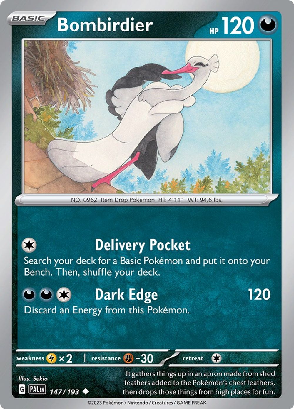 Bombirdier — SV02: Paldea Evolved
