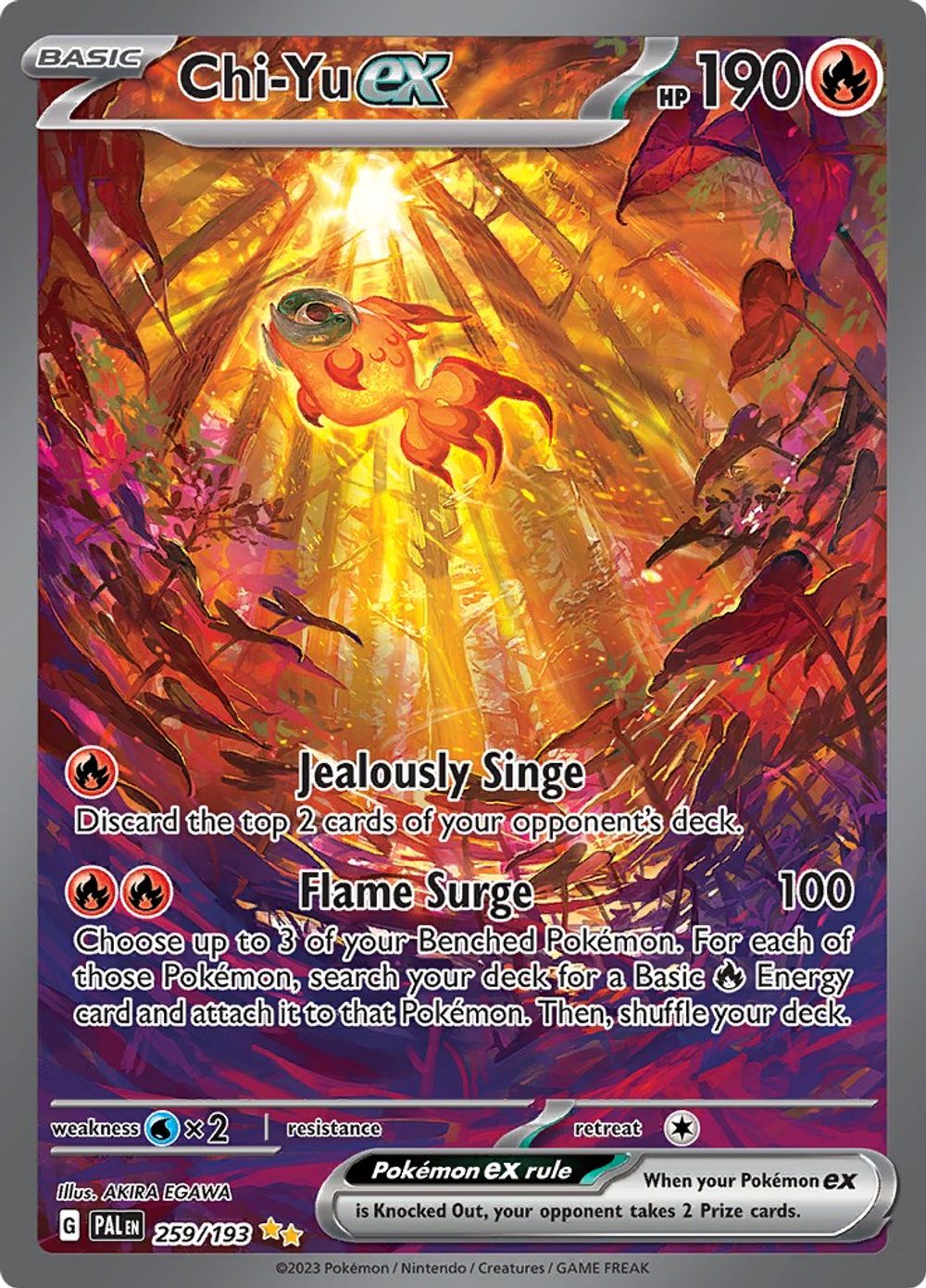 Chi-Yu ex - 259/193 — SV02: Paldea Evolved