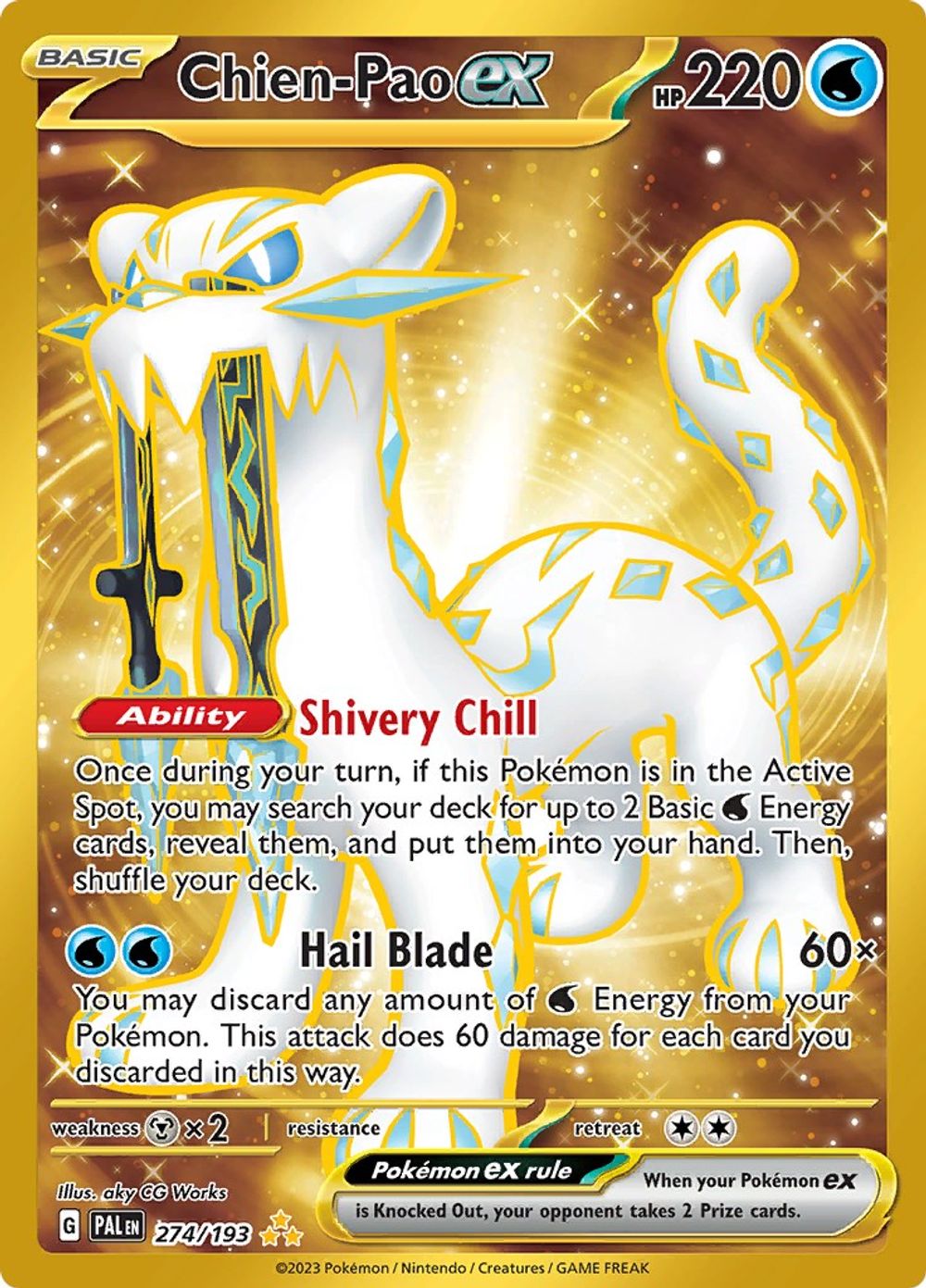 Chien-Pao ex - 274/193 — SV02: Paldea Evolved
