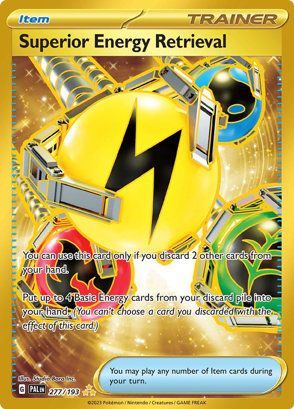 Superior Energy Retrieval - 277/193 — SV02: Paldea Evolved