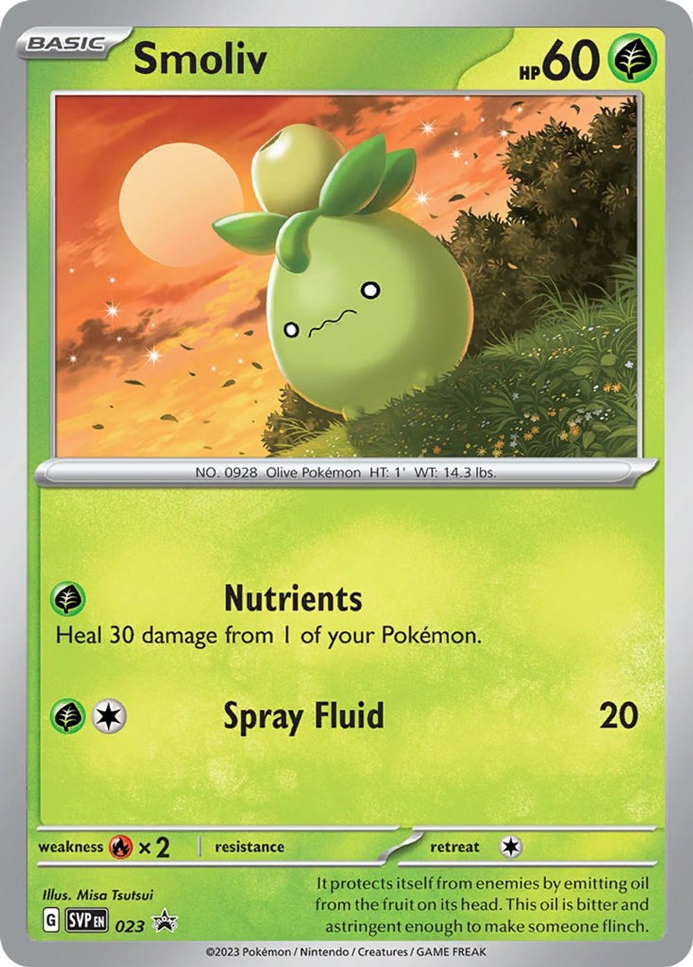 Smoliv - 023 — SV: Scarlet & Violet Promo Cards