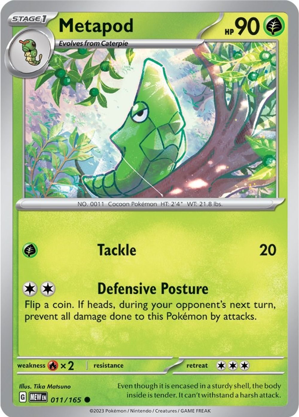 Metapod — SV: Scarlet & Violet 151