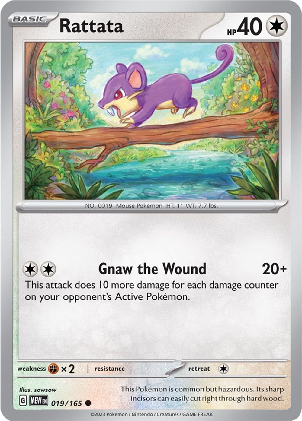 Rattata — SV: Scarlet & Violet 151