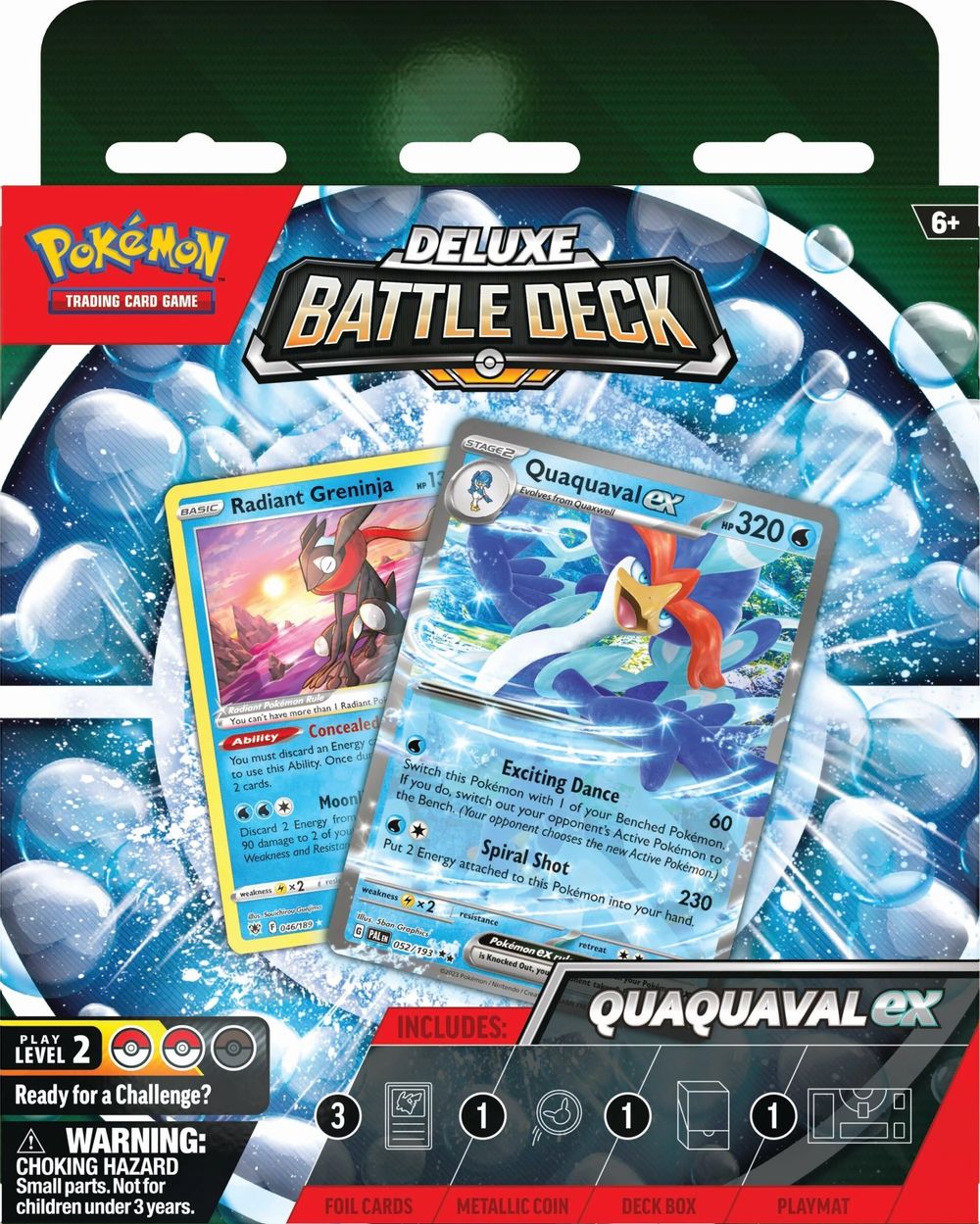 Deluxe Battle Deck [Quaquaval ex] — Miscellaneous Cards & Products