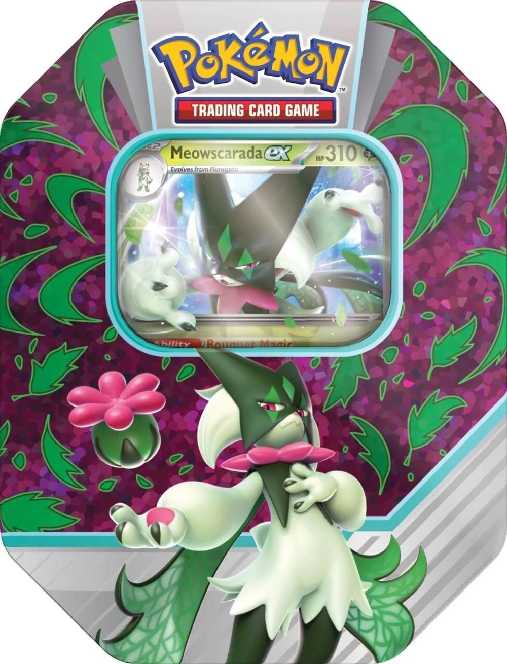 Paldea Partners Tin [Meowscarada ex] [International Edition] — Miscellaneous Cards & Products