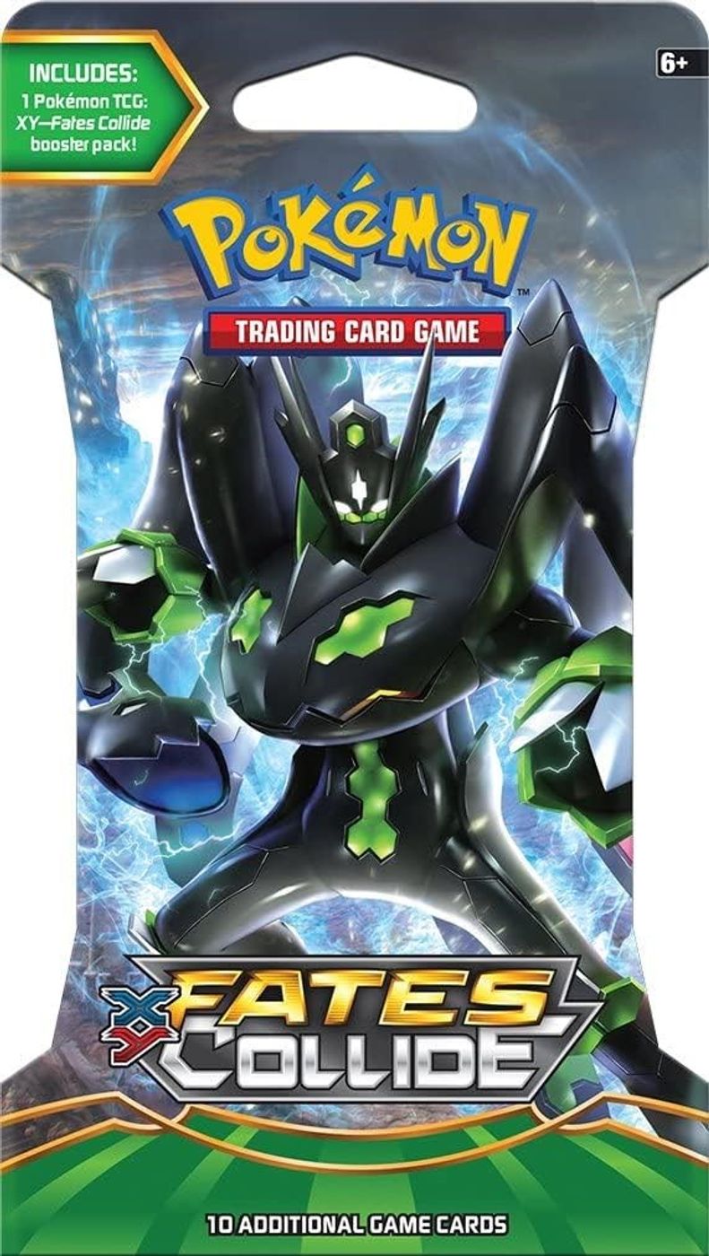 XY - Fates Collide Sleeved Booster Pack [Zygarde] — XY - Fates Collide