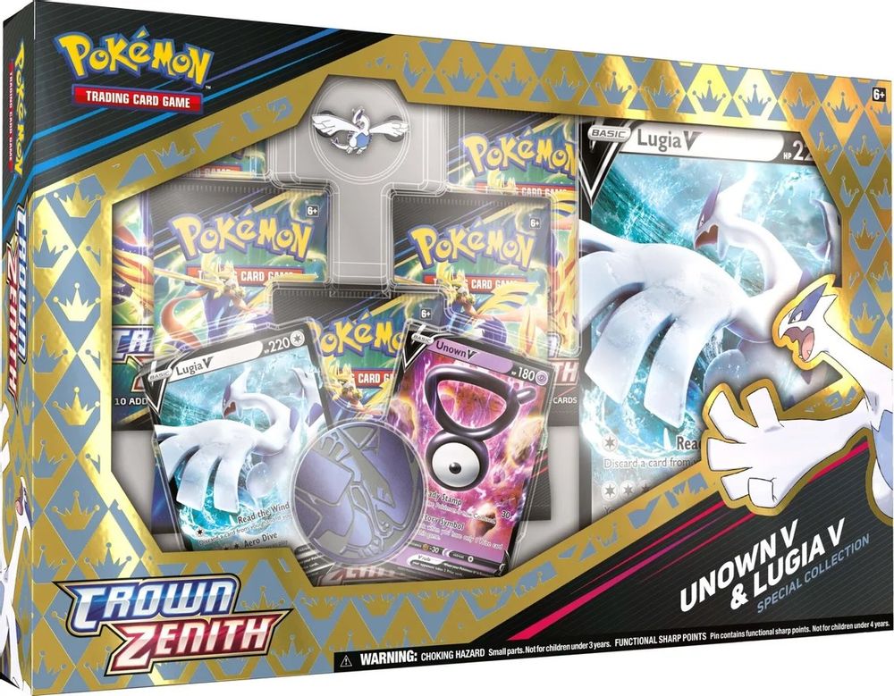 Crown Zenith Special Collection [Unown V & Lugia V] — SWSH: Crown Zenith
