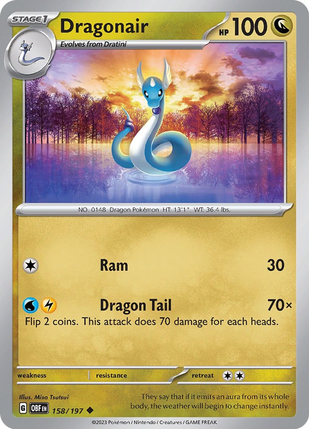 Dragonair — SV03: Obsidian Flames