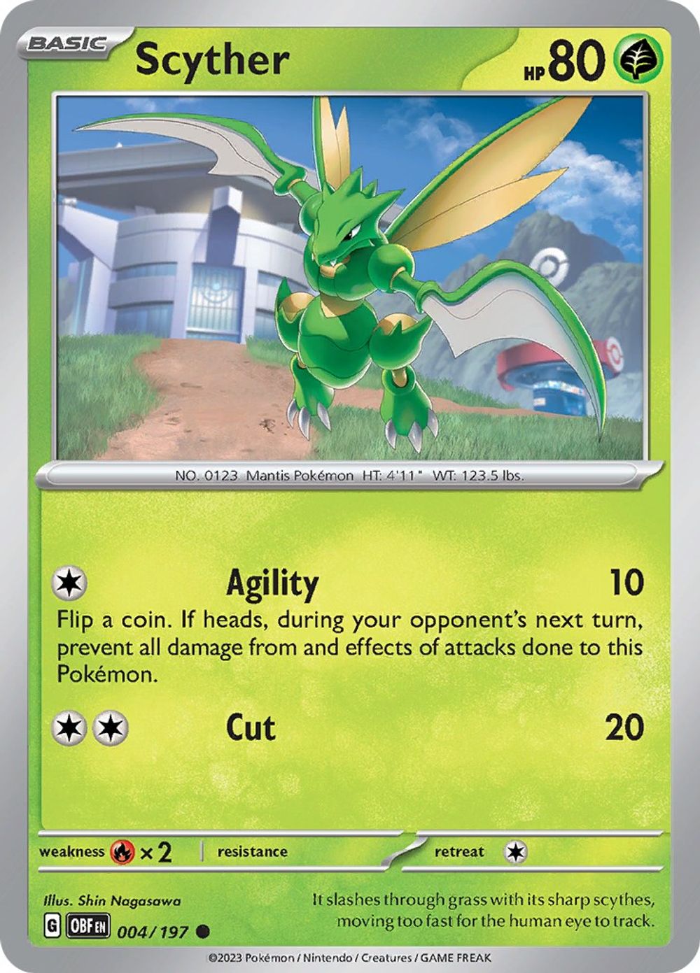 Scyther — SV03: Obsidian Flames