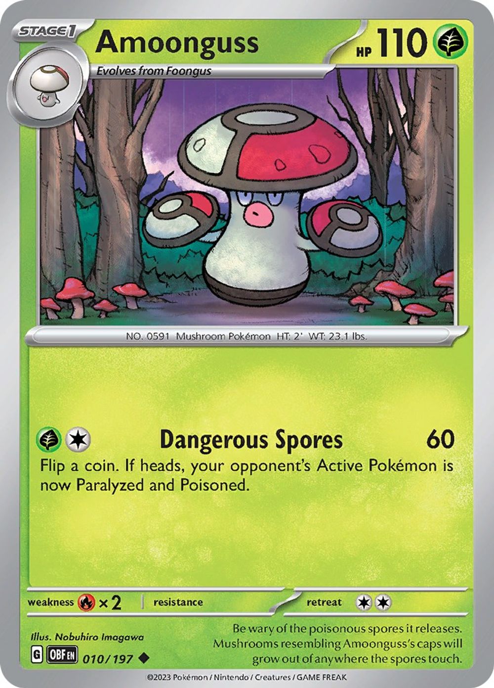 Amoonguss — SV03: Obsidian Flames