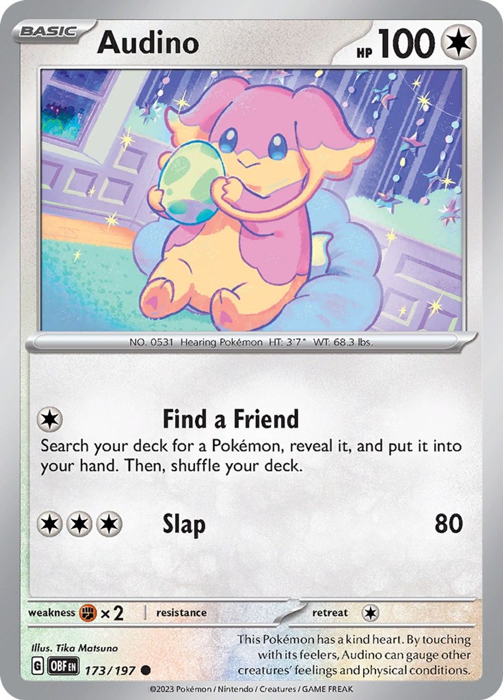 Audino — SV03: Obsidian Flames