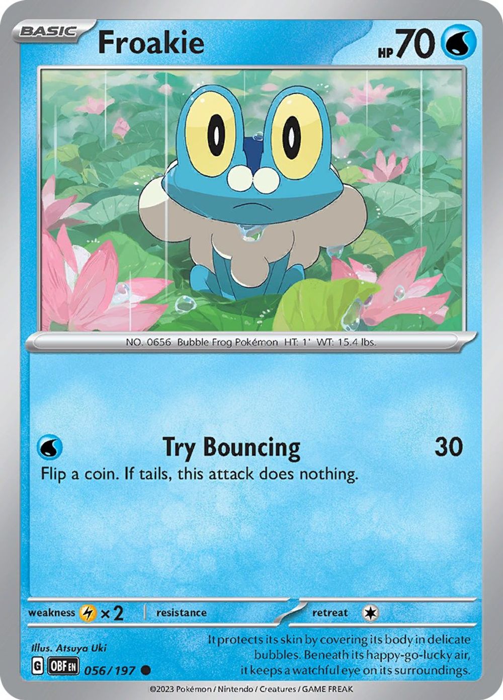 Froakie — SV03: Obsidian Flames