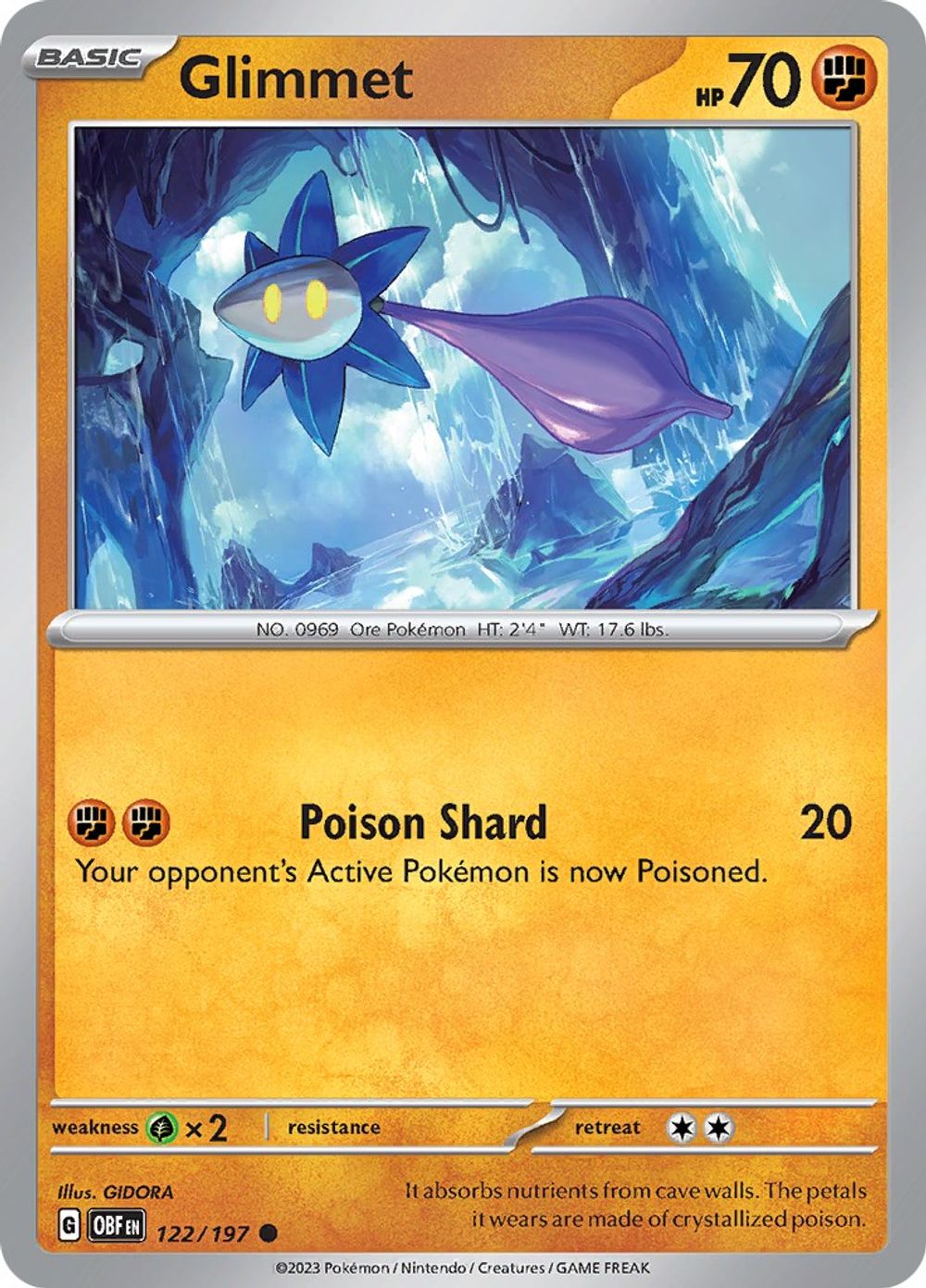 Glimmet - 122/197 — SV03: Obsidian Flames