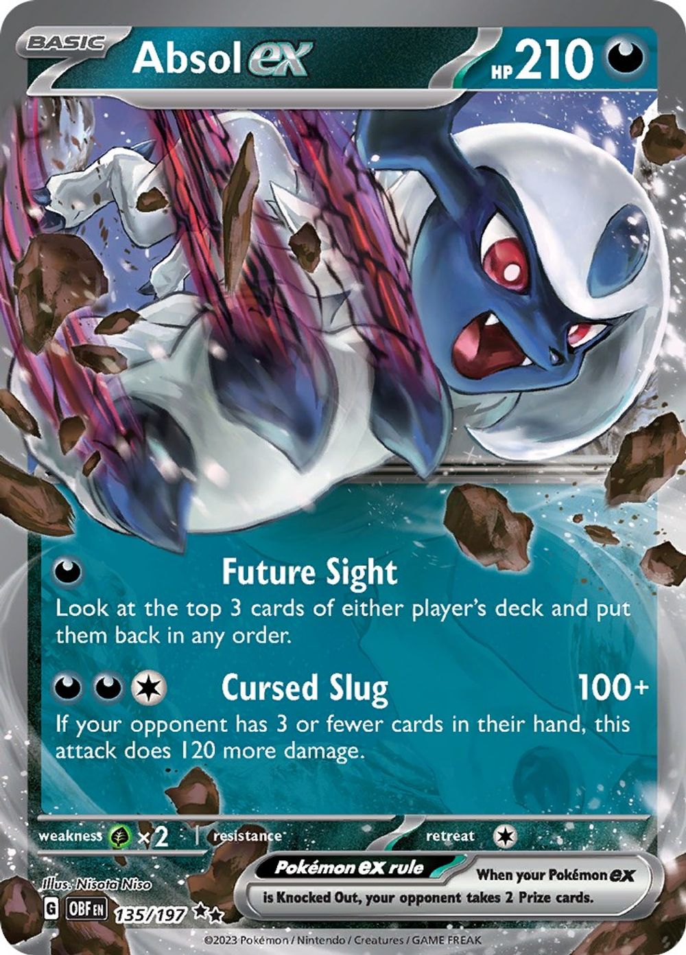 Absol ex - 135/197 — SV03: Obsidian Flames