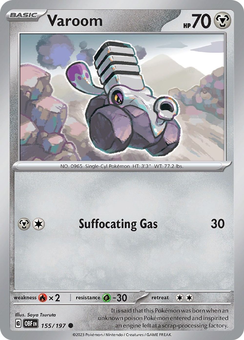 Varoom - 155/197 — SV03: Obsidian Flames