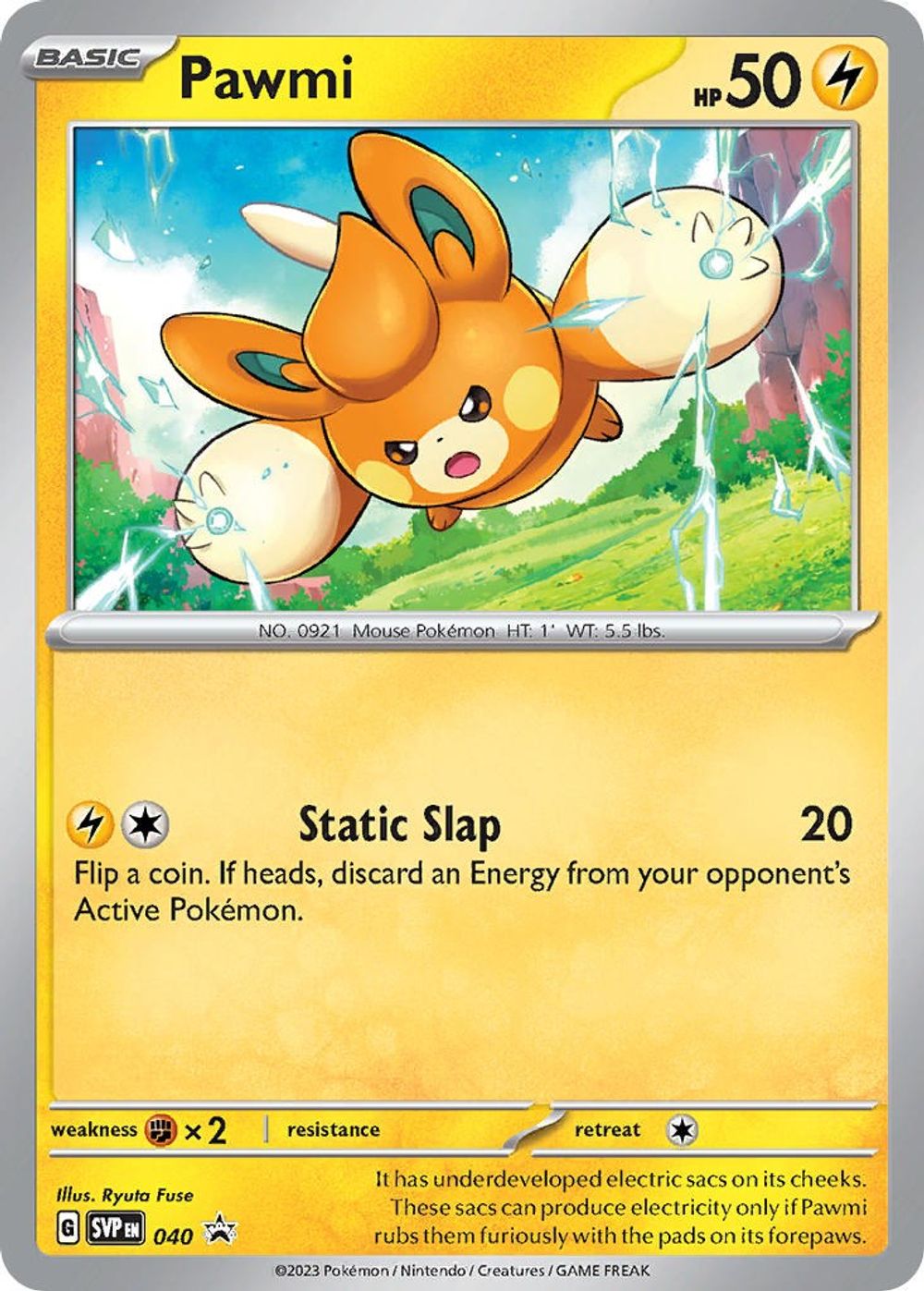 Pawmi - 040 — SV: Scarlet & Violet Promo Cards