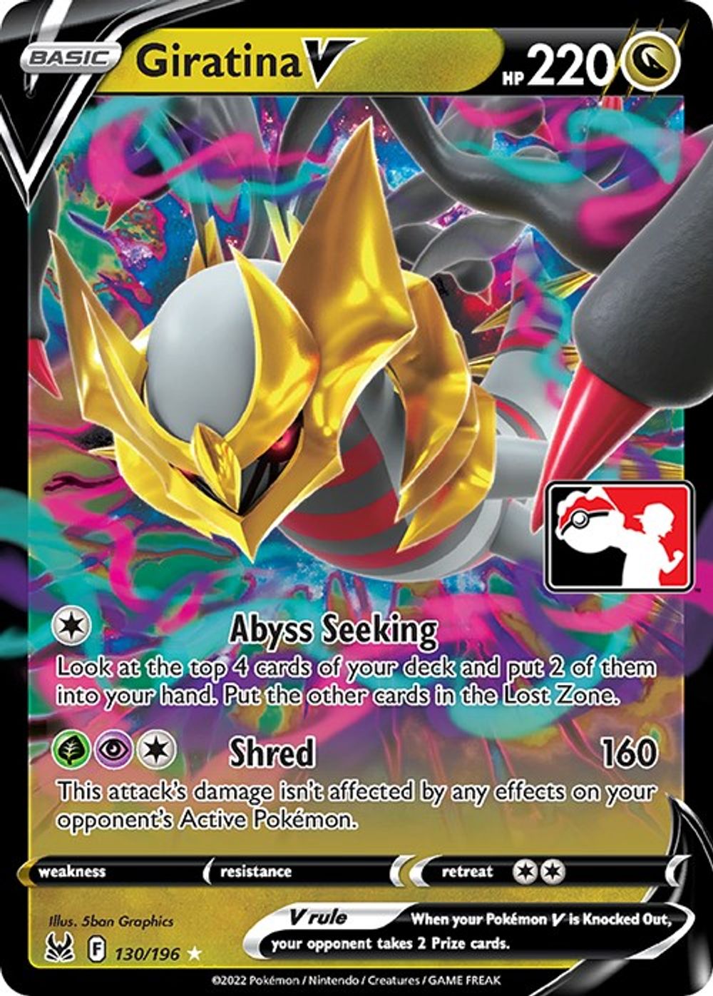 Giratina V — Prize Pack Series Cards